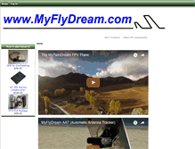 Tablet Screenshot of myflydream.com